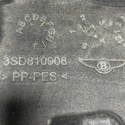2018-2025 BENTLEY CONTINENTAL GT FRONT RIGHT WHEEL FENDER LINER SPLASH GUARD