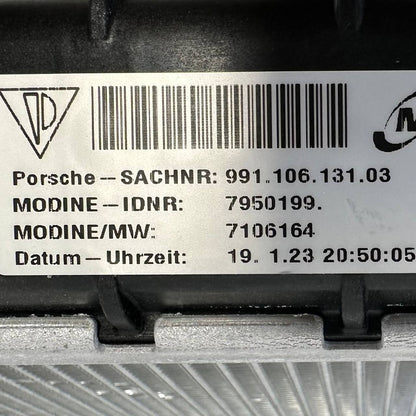 2012 2013 2014 2015 2016 PORSCHE 911 BOXSTER CAYMAN COOLANT DRIVER RADIATOR LEFT