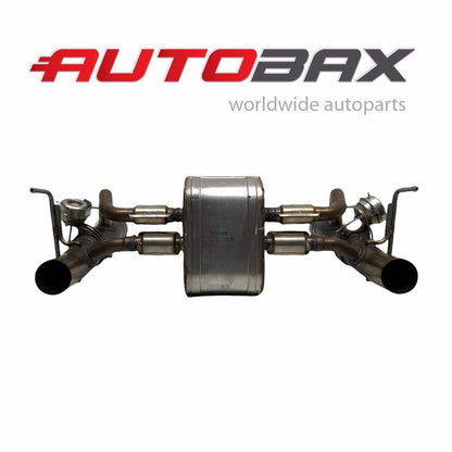 2018 2019 FERRARI 488 GTB SPIDER REAR EXHAUST SYSTEM MUFFLER CENTRAL SILENCER