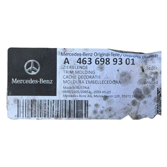 2019 2020 2021 2022-2025 MERCEDES BENZ W463 FRONT DOOR MOLDING TRIM LEFT DRIVER