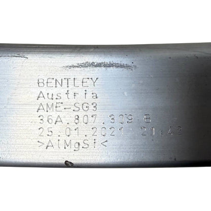 2016 2017 2018 2019 2020 BENTLEY BENTAYGA REAR REINFORCEMENT IMPACT BAR OEM USED