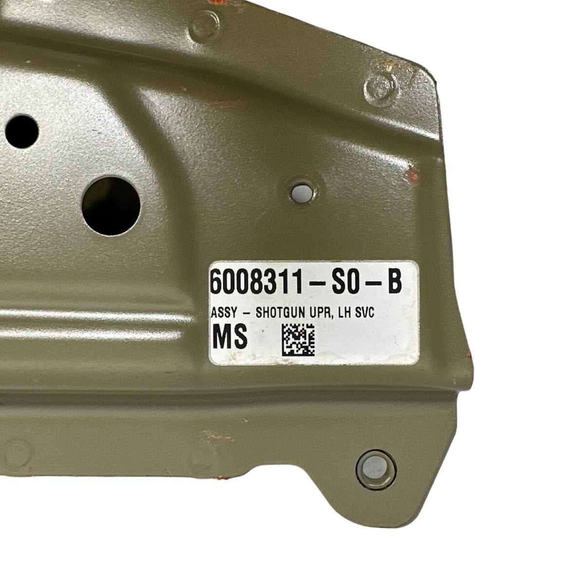 2016 2017 2018-2021 TESLA MODEL S UPPER LEFT FENDER SUPPORT SHOTGUN BEAM RAIL