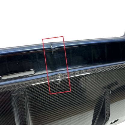 2018 2019 2020-2022 BENTLEY CONTINENTAL GT REAR BUMPER SPOILER DIFFUSER VALANCE