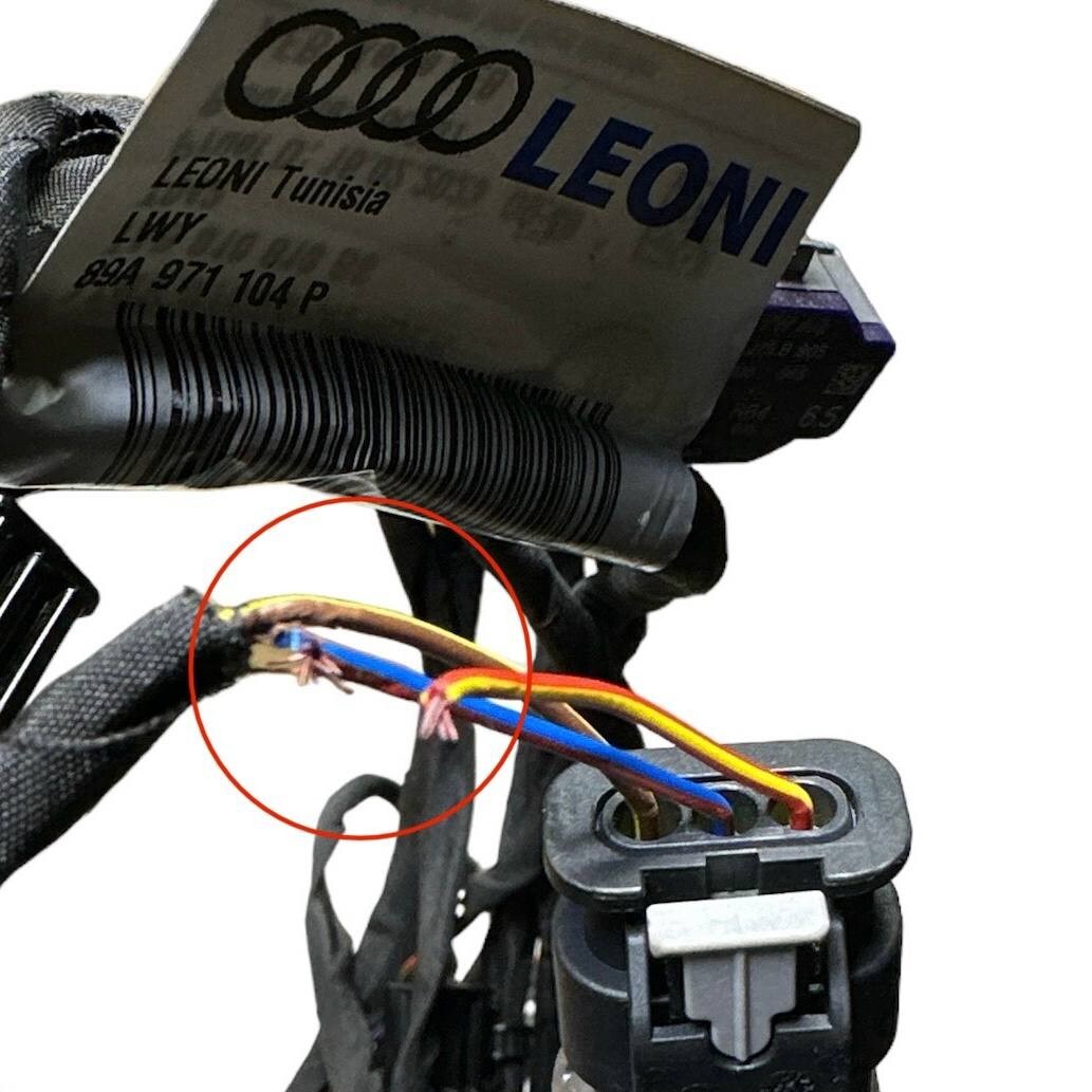2019 2020 2021 2022 2023 AUDI E-TRONE Q4 FRONT BUMPER WIRING WIRE HARNESS OEM
