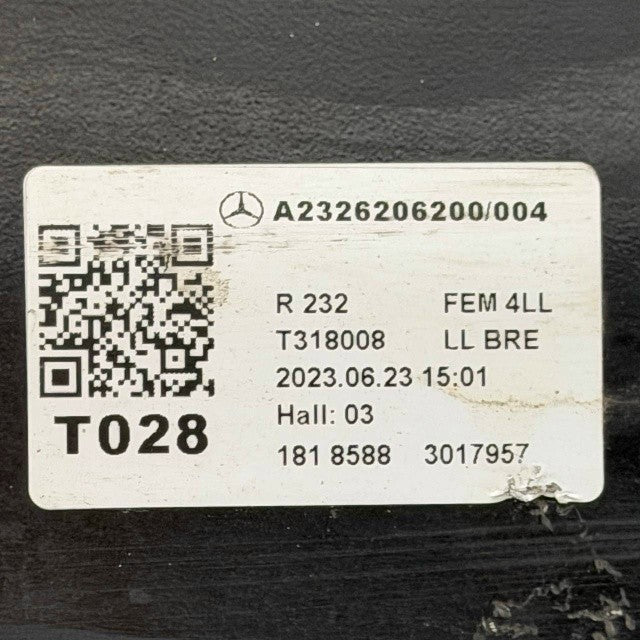 2022 2023-2026 MERCEDES BENZ SL R232 AMG FRONT BUMPER REINFORCEMENT IMPACT BAR
