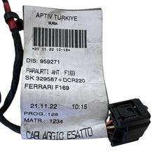 2020 2021 2022 2023-2025 FERRARI F169 ROMA FRONT BUMPER CABLE WIRING HARNESS