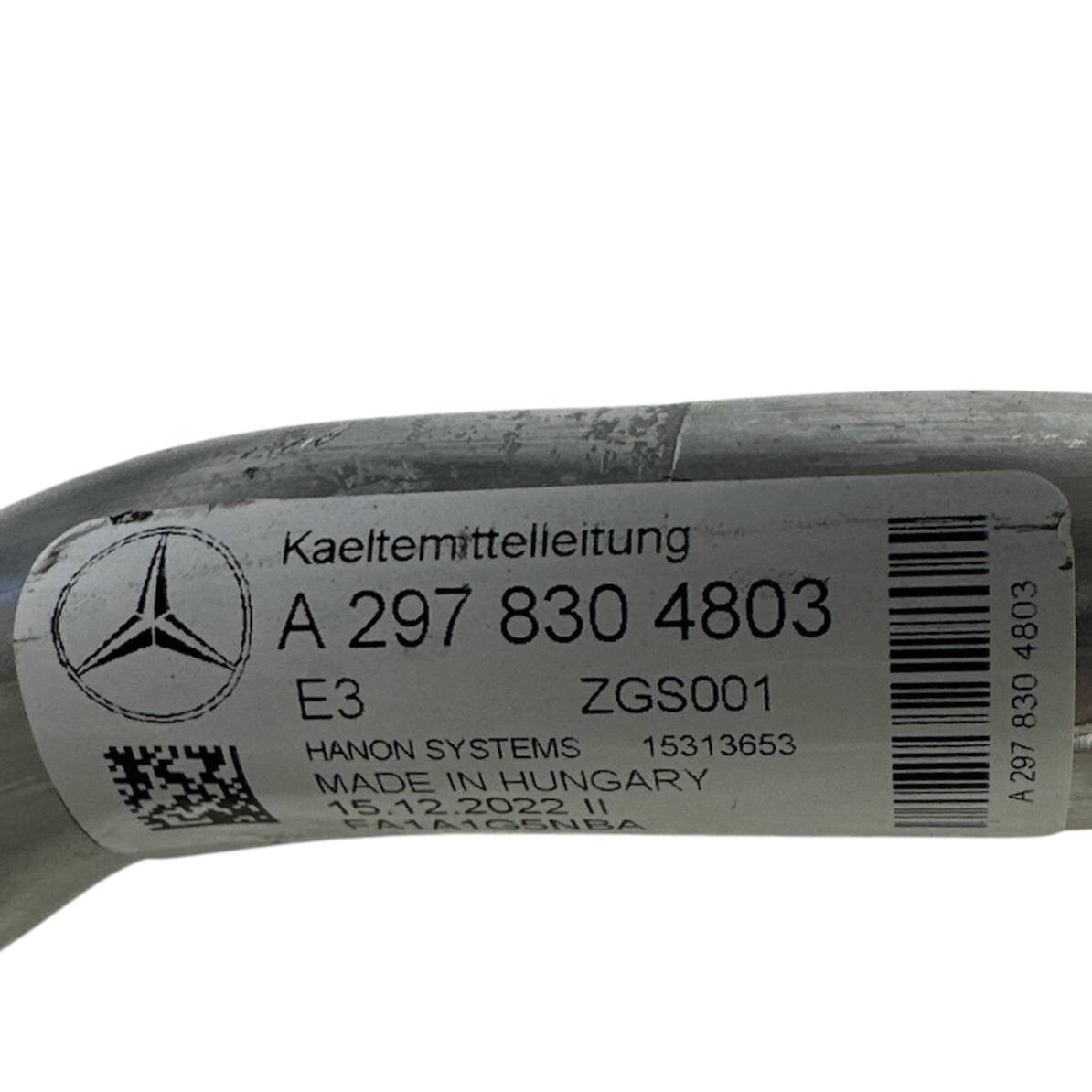 2023 2024 2025 MERCEDES-BENZ EQS REFRIGERANT COOLANT PUMP HOSE LINE PIPE OEM