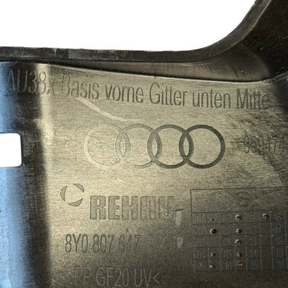 2021 2022 2023 2024 2025 AUDI A3 FRONT FRONT BUMPER LOWER GRILLE GRILL OEM