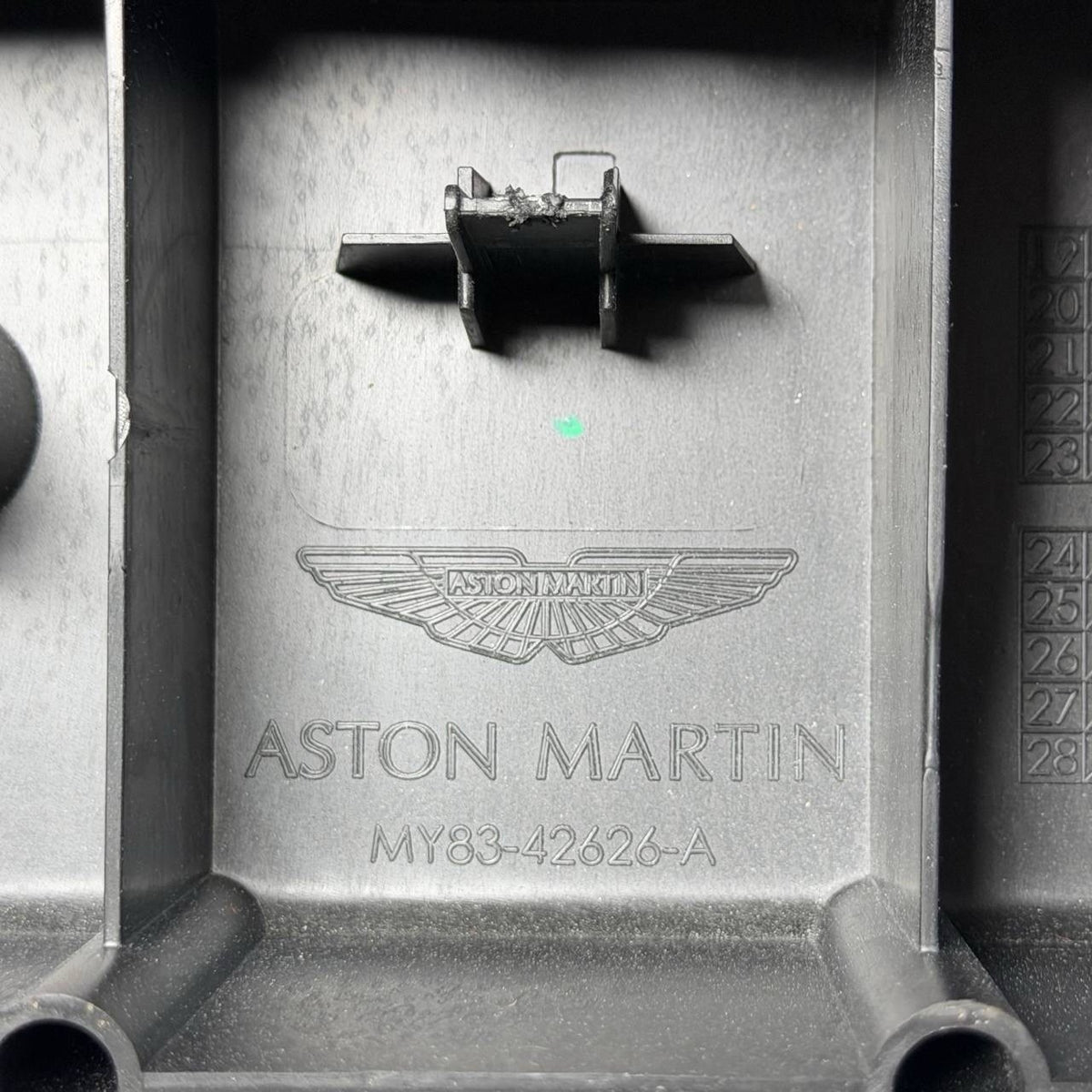 2021 2022 2023 2024 ASTON MARTIN DBX TAILGATE BOOT LID TRUNK LOCK TRIM OEM USED