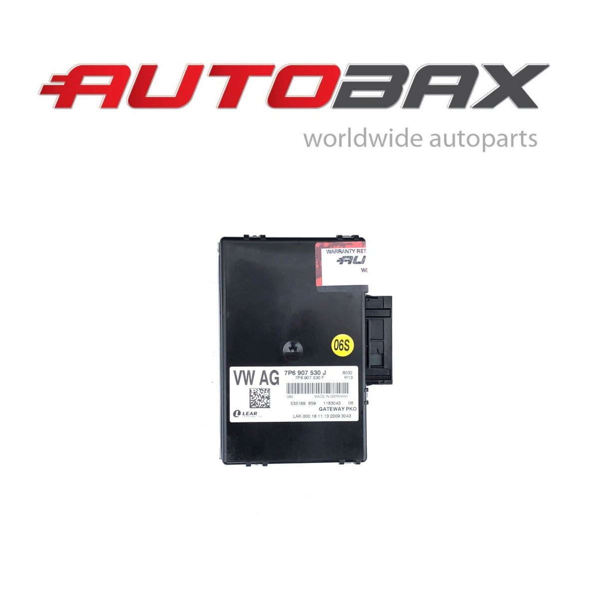 2011 2012 2013 2014-2016 VW WOLKSWAGEN TOUAREG DIAGNOSTIC CONTROL UNIT GATEWAY