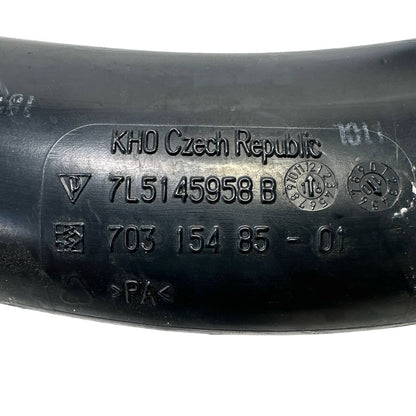 2003 2004 2005 2006 2007-2018 PORSCHE CAYENNE TURBO INTERCOOLER RIGHT HOSE PIPE