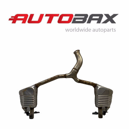 2015 2016 2017-2019 MERCEDES BENZ W205 C CLASS AMG REAR EXHAUST SYSTEM MUFFLER