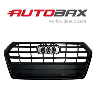 2018 2019 2020 AUDI Q5 S LINE FRONT CENTER GRILLE GRILL W/ EMBLEM 80A853651