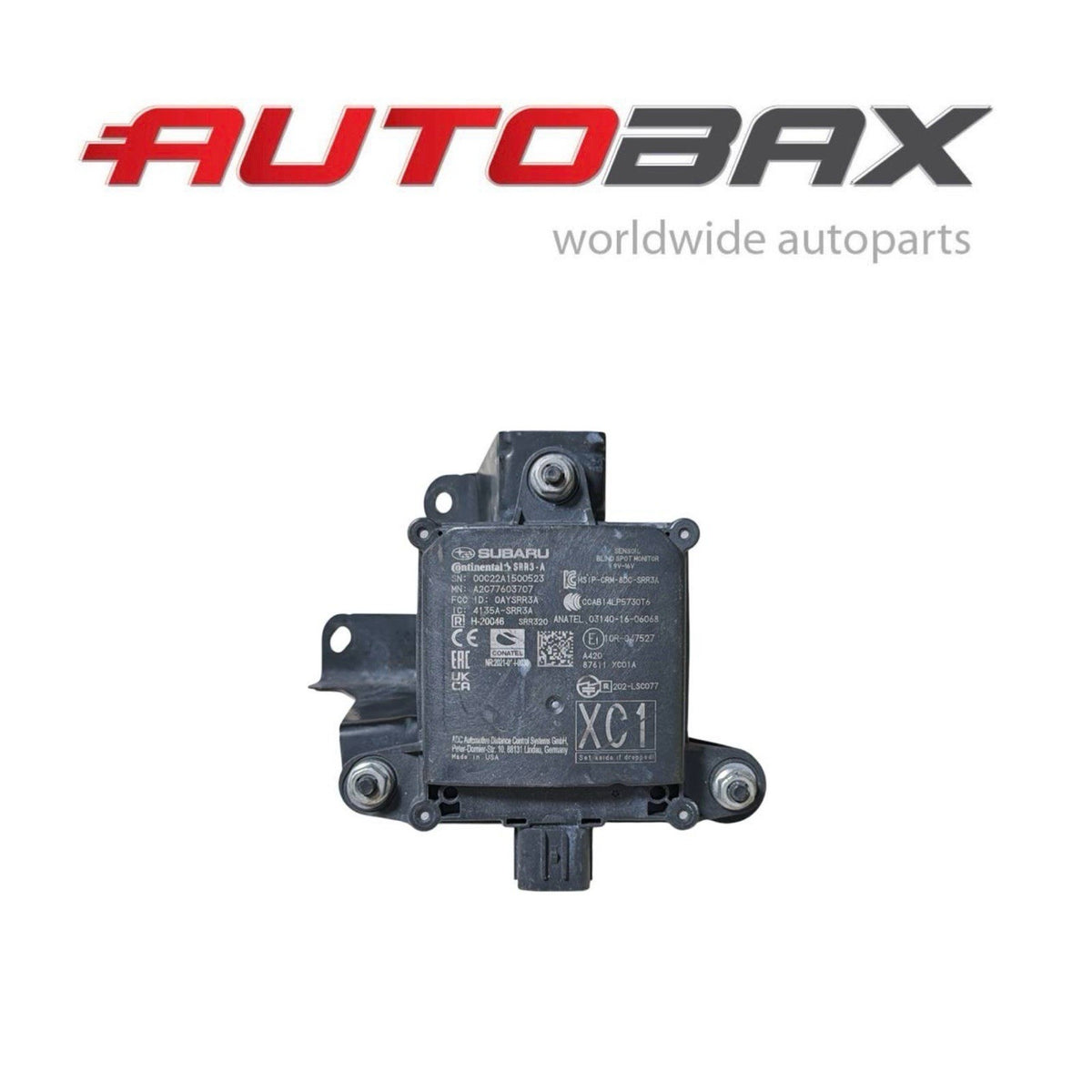 2017 2018-2023 SUBARY IMPREZA REAR BLIND SPOT RADAR SENSOR MODULE W/ BRACKET