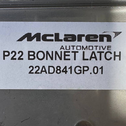 2019 2020 2021 MCLAREN 600T 600LT FRONT HOOD LATCH LOCK OEM NEW 22AD841GP