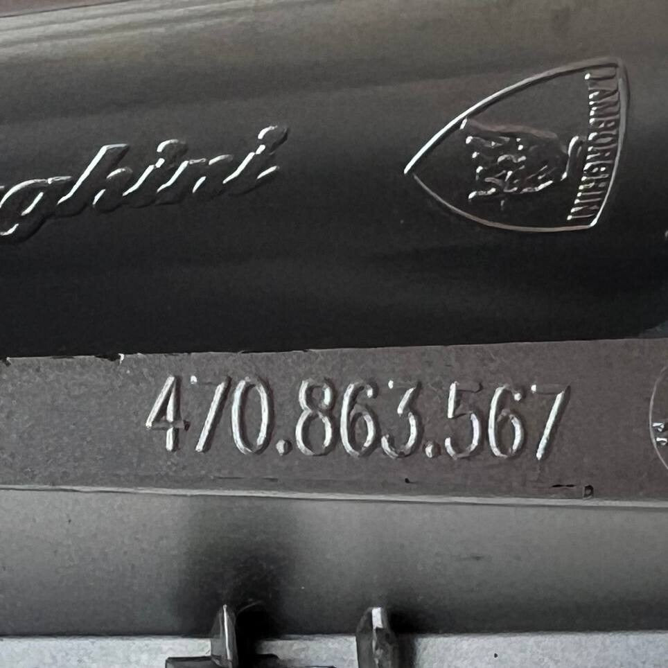 2012 2013 2014 2015 2016-2022 LAMBORGHINI AVENTADOR RADIO CONSOLE DISPLAY COVER