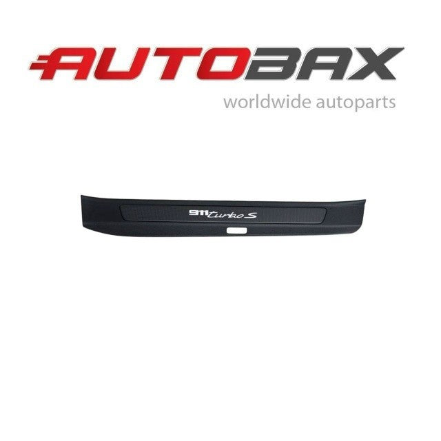 2021-2024 PORSCHE 991 992 TURBO S FRONT SCUFF DOOR SILL TRIM LOWER LEFT DRIVER