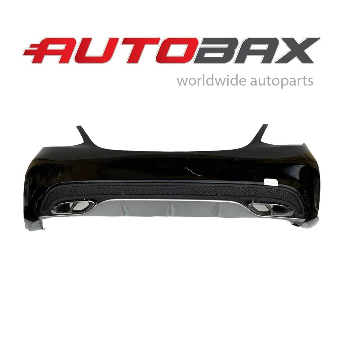 2015-2018 MERCEDES C-CLASS C300 C450 W205 AMG REAR BUMPER COVER W/ EXHAUST TIPS