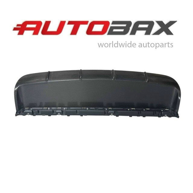 2018 2019-2023 PORSCHE CAYENNE REAR BUMPER LOWER SPLASH VALANCE COVER CARBON