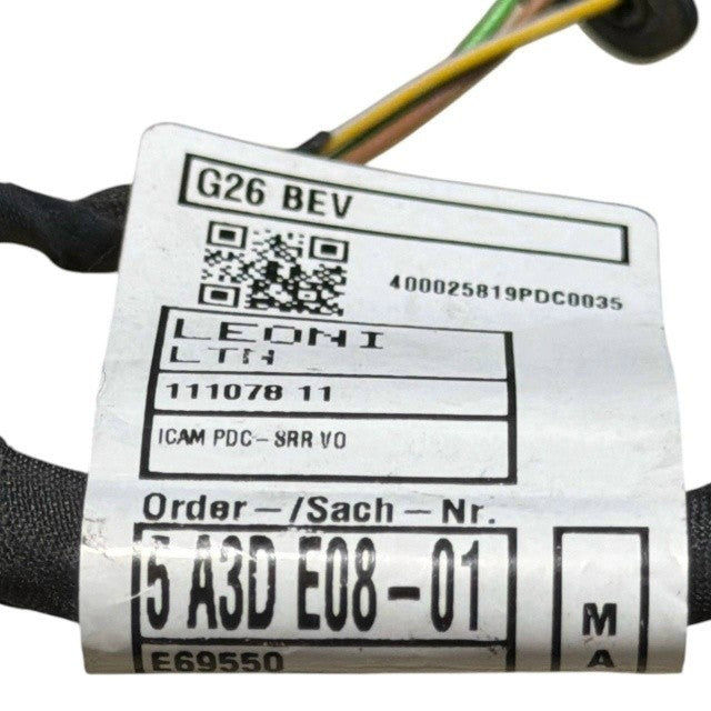 2022 2023 2024 2025 BMW G26 430I FRONT BUMPER WIRING WIRE HARNESS OEM USED