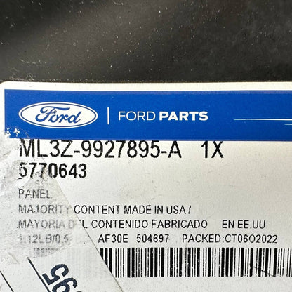 2021 2022 FORD F-150 LIGHTNING REAR LEFT OUTER WHEEL ARCH FLARE MOLDING PANEL