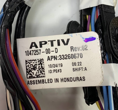 2016 2017 2018-2020 TESLA MODEL X FRONT LEFT DRIVER SIDE DOOR WIRING HARNESS
