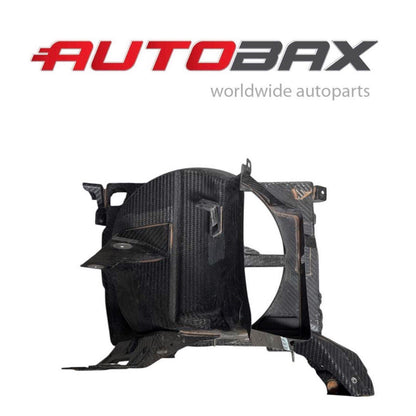 2013 2014 2015 PORSCHE SPYDER 918 RADIATOR COOLING FAN SHROUD LEFT DRIVER CARBON