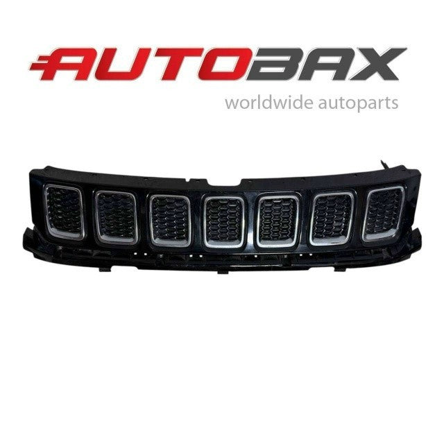 2017 2018 2019 2020 2021 JEEP COMPASS FRONT BUMPER CENTER GRILLE GRILL