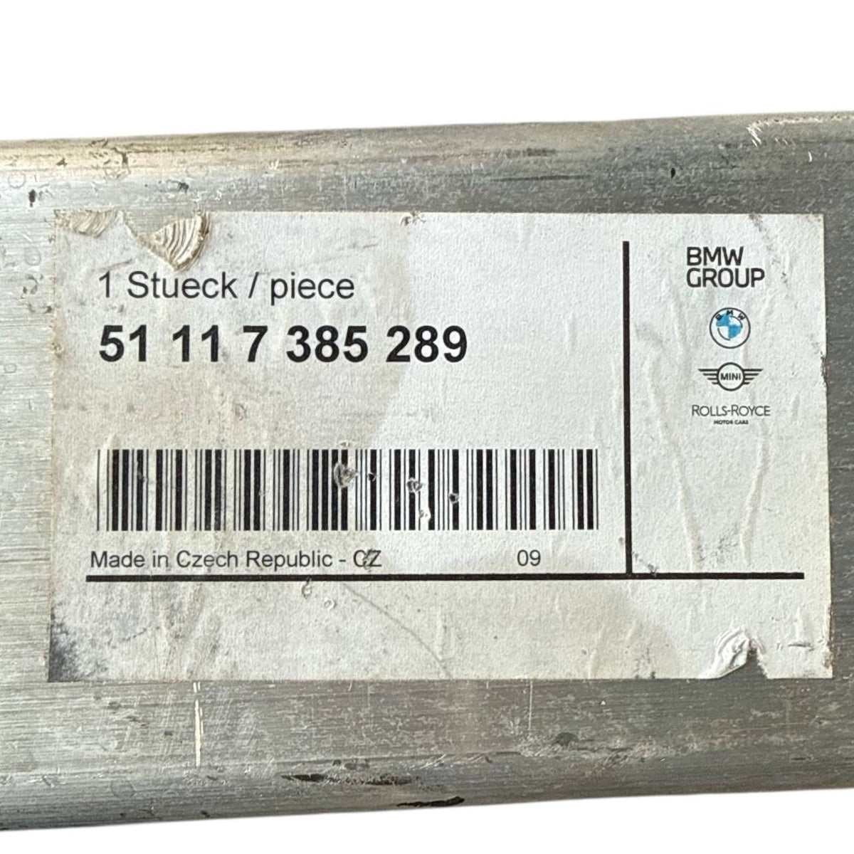 2017 2018 2019 2020 2021-2023 BMW G30 530I 540I FRONT REINFORCEMENT IMPACT BAR