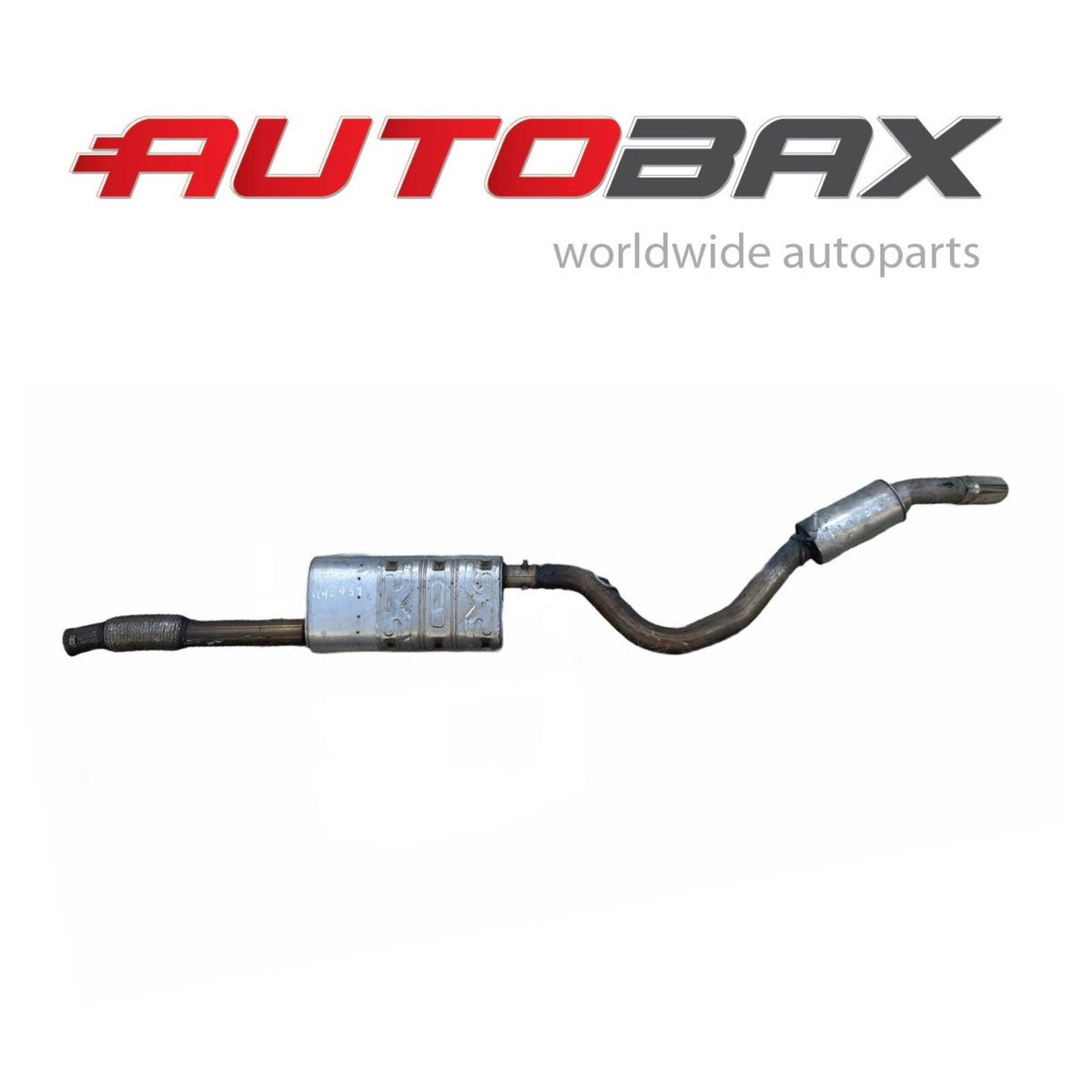 EXHAUST SYSTEM MUFFLER ASSEMBLY OEM USED