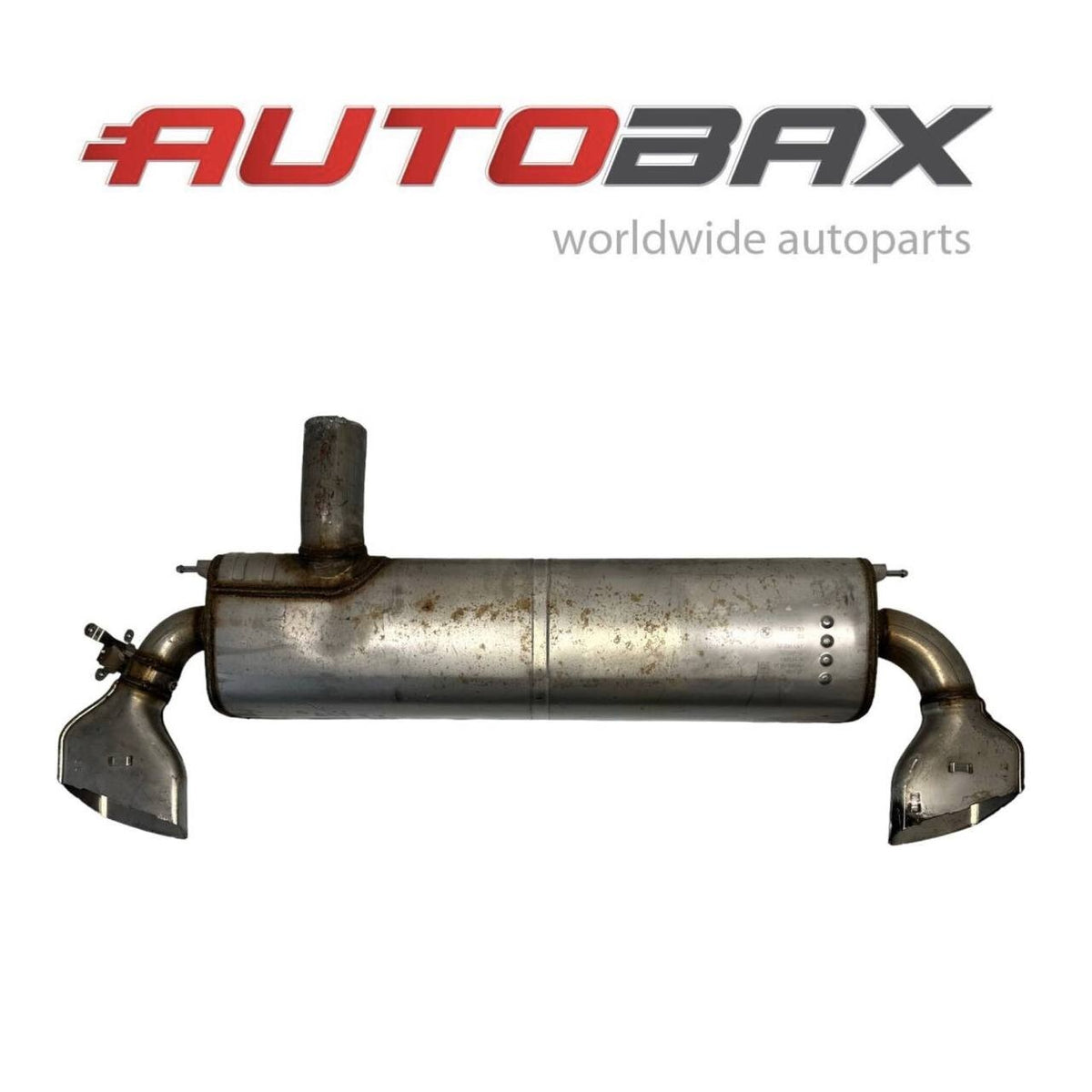 2016 2017 2018 2019 2020 2021 BMW 7 G11 G12 REAR EXHAUST SYSTEM MUFFLER OEM USED