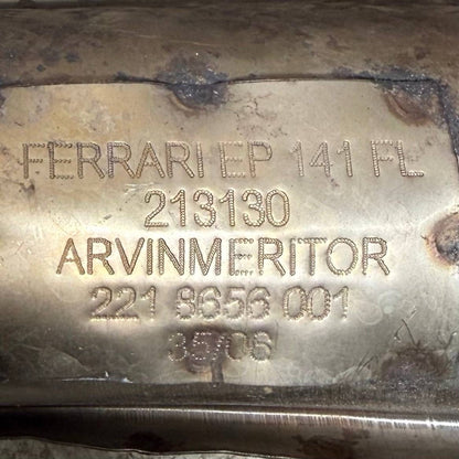 2006 2007 2008 2009 2010 2011 FERRARI 599 GTB LEFT DRIVER MAINFOLD JOINING PIPE