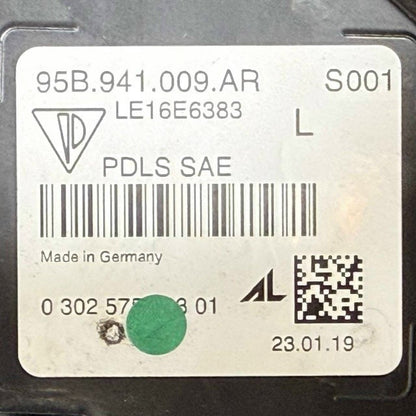 2019 2020 2021 2022 2023 PORSCHE MACAN LEFT DRIVER HEADLIGHT HEADLAMP OEM USED