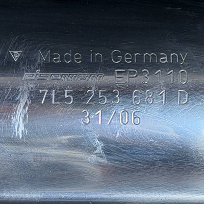 2003 2004 2005 2006 PORSCHE CAYENNE MUFFLER PIPE EXHAUST TIP LEFT DRIVER SIDE