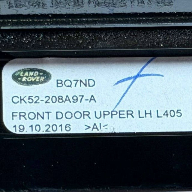 2013 2014 2015-2022 RANGE ROVER FRONT LEFT DRIVER EXTERIOR DOOR TRIM MOLDING NEW