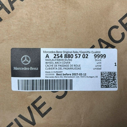 2023-2025 MERCEDES BENZ GLC FRONT WHEEL ARCH FLARE FENDER MOLDING LEFT DRIVER
