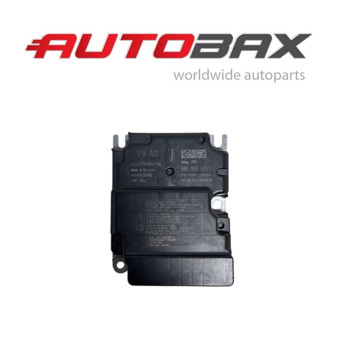 2019 2020 2021 2022-2024 AUDI A6 A7 Q8 RESTRAINT DIAGNOSTIC CONTROL UNIT MODULE