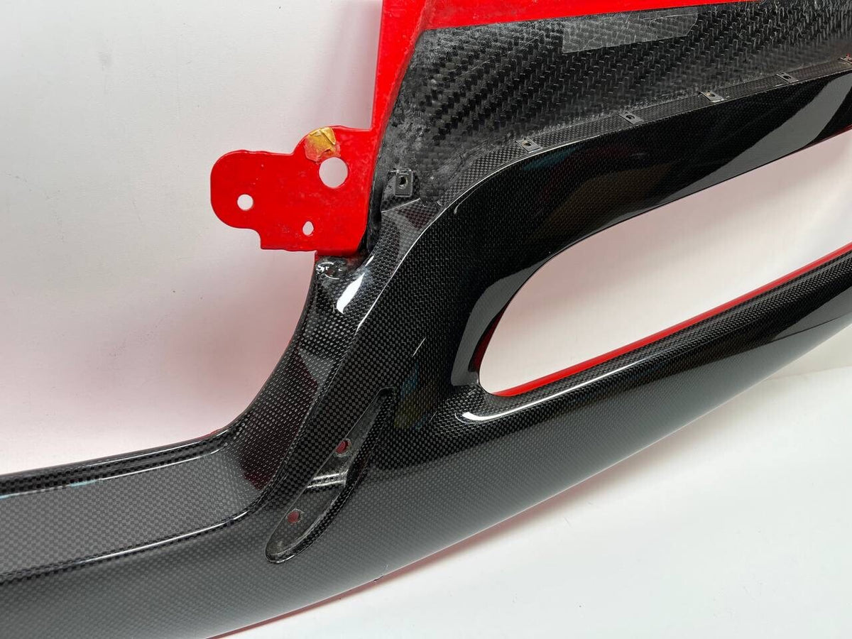 2016 2017-2019 FERRARI 488 GTB 488 SPIDER CARBON FIBER FRONT BUMPER SPOILER LIP