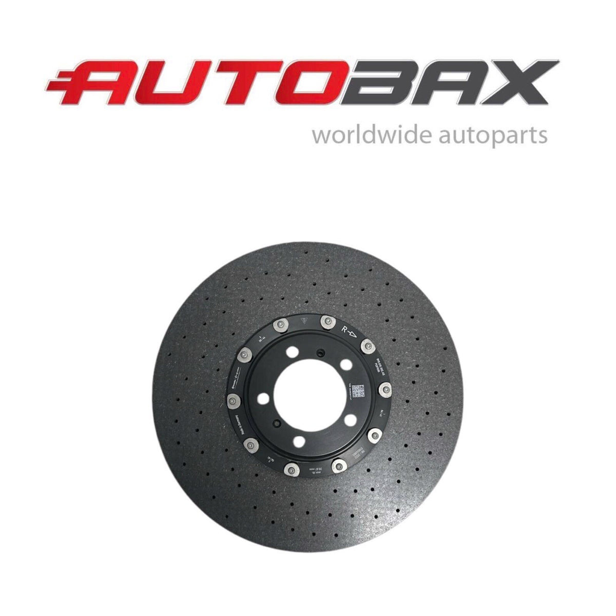 2019 2020 2021-2024 PORSCHE CAYENNE FRONT RIGHT CARBON CERAMIC BRAKE ROTOR DISC