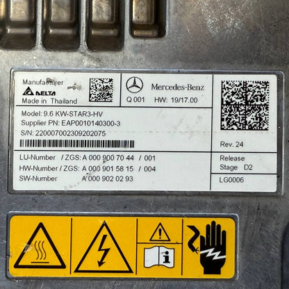 2023 2024 2025 MERCEDES-BENZ W206 W223 STARTER BATTERY MODULE CONTROL UNIT ECU