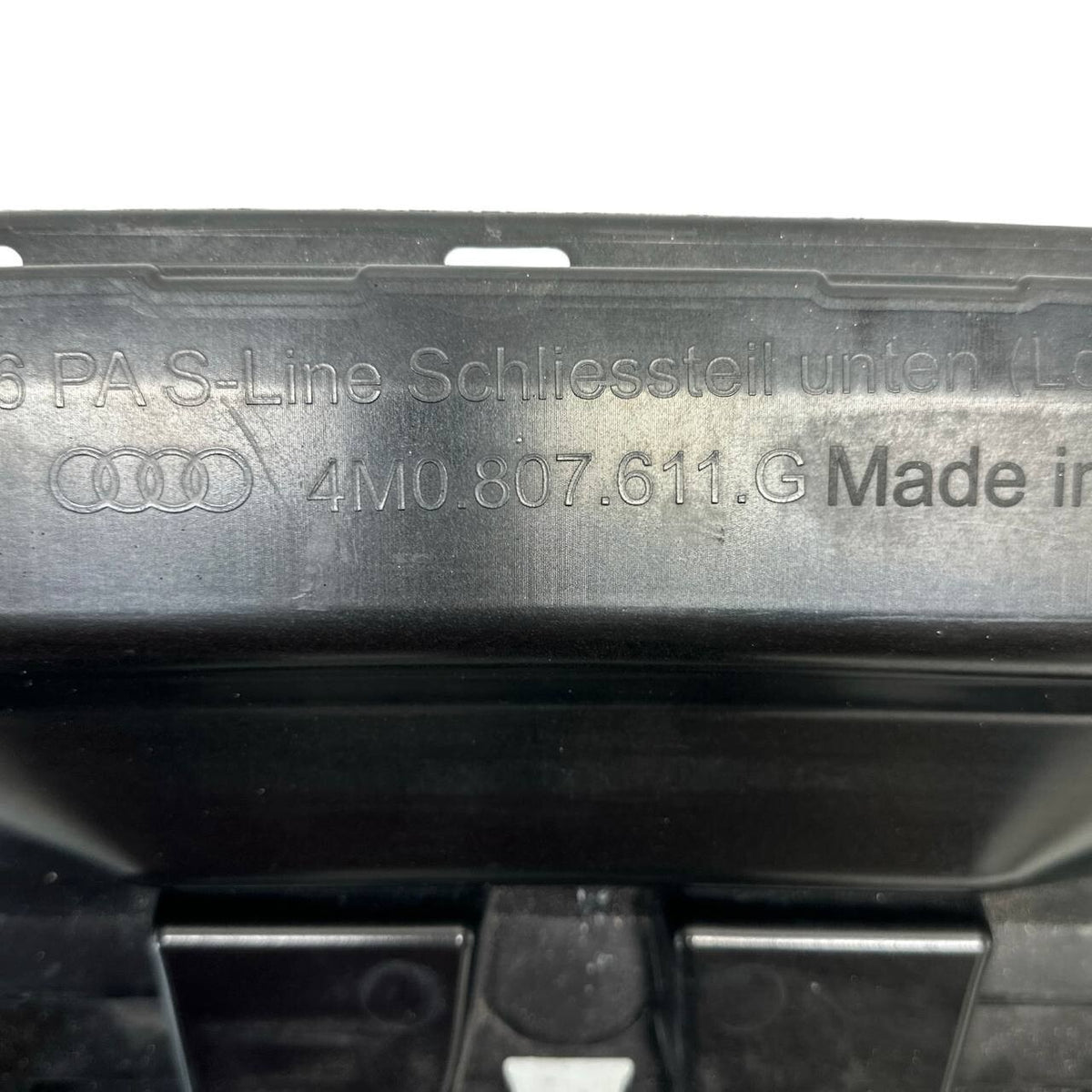 2020 2021 2022 2023 AUDI SQ7 FRONT BUMPER RADIATOR SPLASH SHIELD GUARD OEM USED