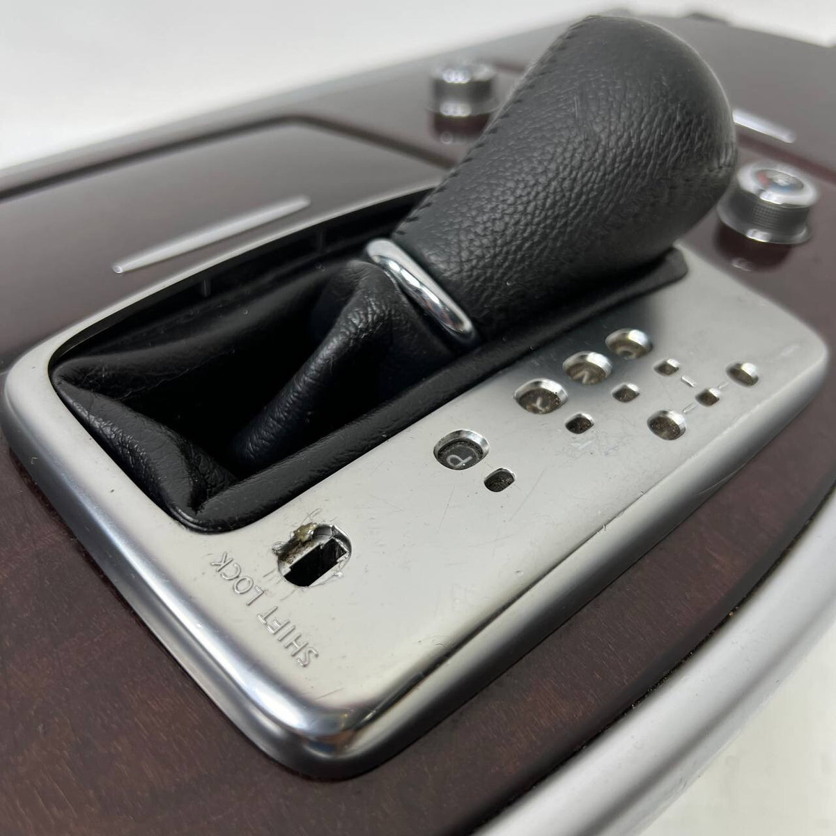 2011 2012 2013 INFINITI M37 M56 CENTER CONSOLE SHIFTER PANEL TRIM ASSEMBLY