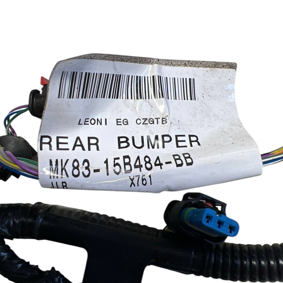 2016 2017 2018 2019-2021 JAGUAR F-PACE REAR BUMPER WIRE WIRING HARNESS OEM USED