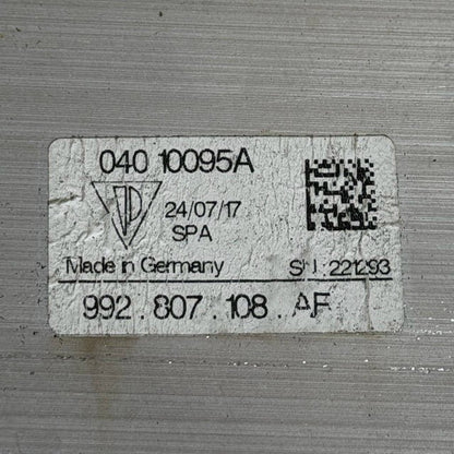2024 2025 2026 2027 PORSCHE 911 992 FRONT BUMPER REINFORCEMENT IMPACT BAR USED