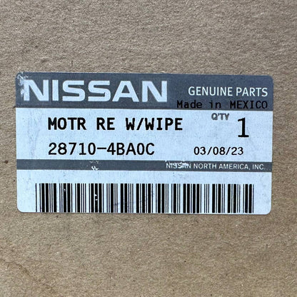 2015 2016 2017 2018 2019 2020 NISSAN ROGUE REAR WIPER MOTOR OEM NEW 287104BA0C