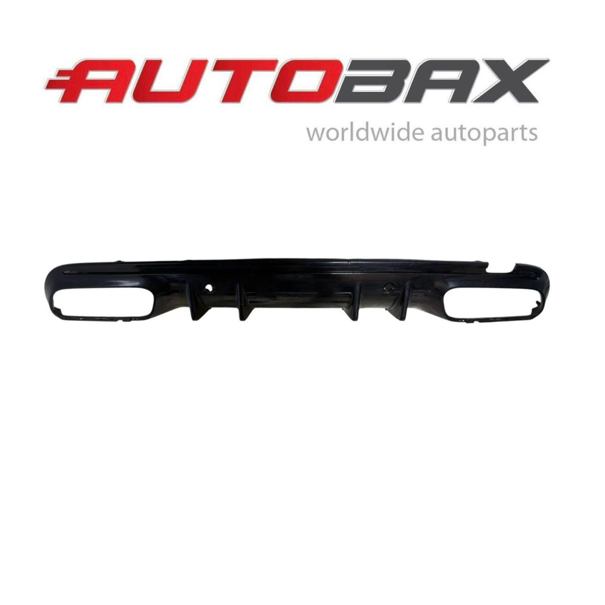 2019 2020 2021 MERCEDES BENZ W205 AMG REAR BUMPER DIFFUSER LOWER TRIM USED