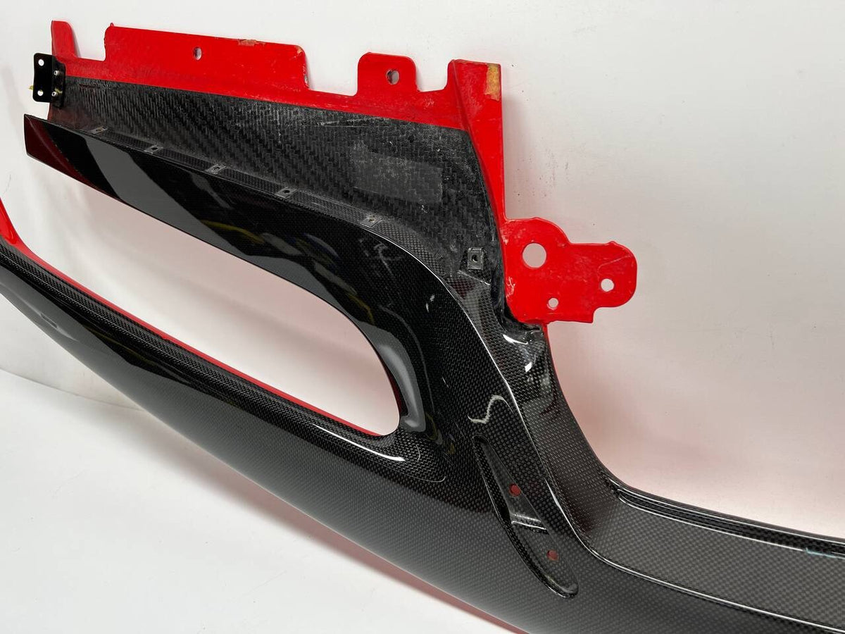 2016 2017-2019 FERRARI 488 GTB 488 SPIDER CARBON FIBER FRONT BUMPER SPOILER LIP