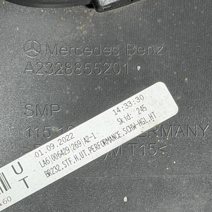 2022 2023-2026 MERCEDES BENZ R232 SL REAR BUMPER LOWER VALANCE AIR DIFFUSER TRIM