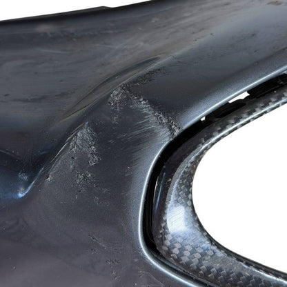 2020 2021-2025 BMW 840I M850I REAR BUMPER LOWER VALANCE AIR DIFFUSER TRIM CARBON