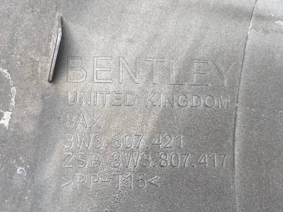 2012 2013 2014 2015 BENTLEY CONTINENTAL GT GTC REAR BUMPER COVER OEM USED